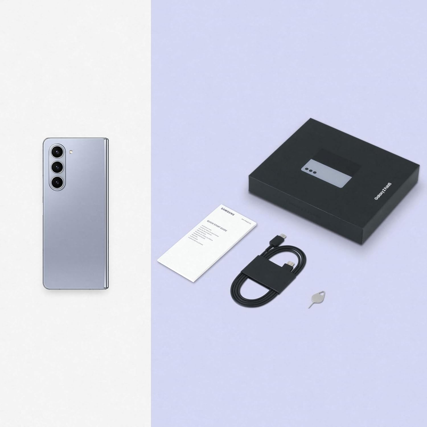 Samsung Galaxy Z Fold5 Android Phone, 12GB RAM, 512GB Storage