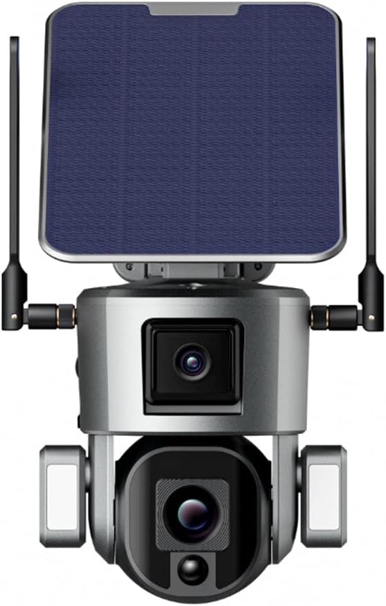 4K Solar Security Cameras Wireless Outdoor.