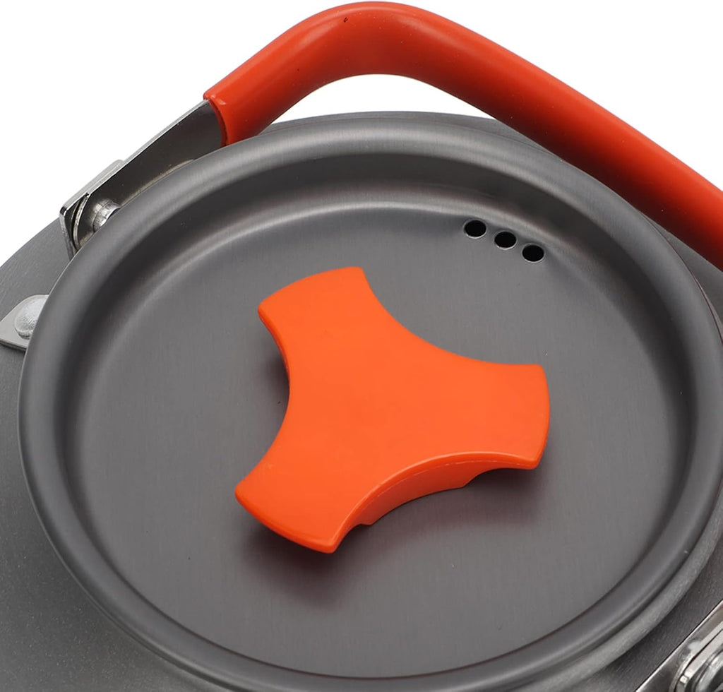 Camping Cooking Set with Tea Kettle Storage Bag