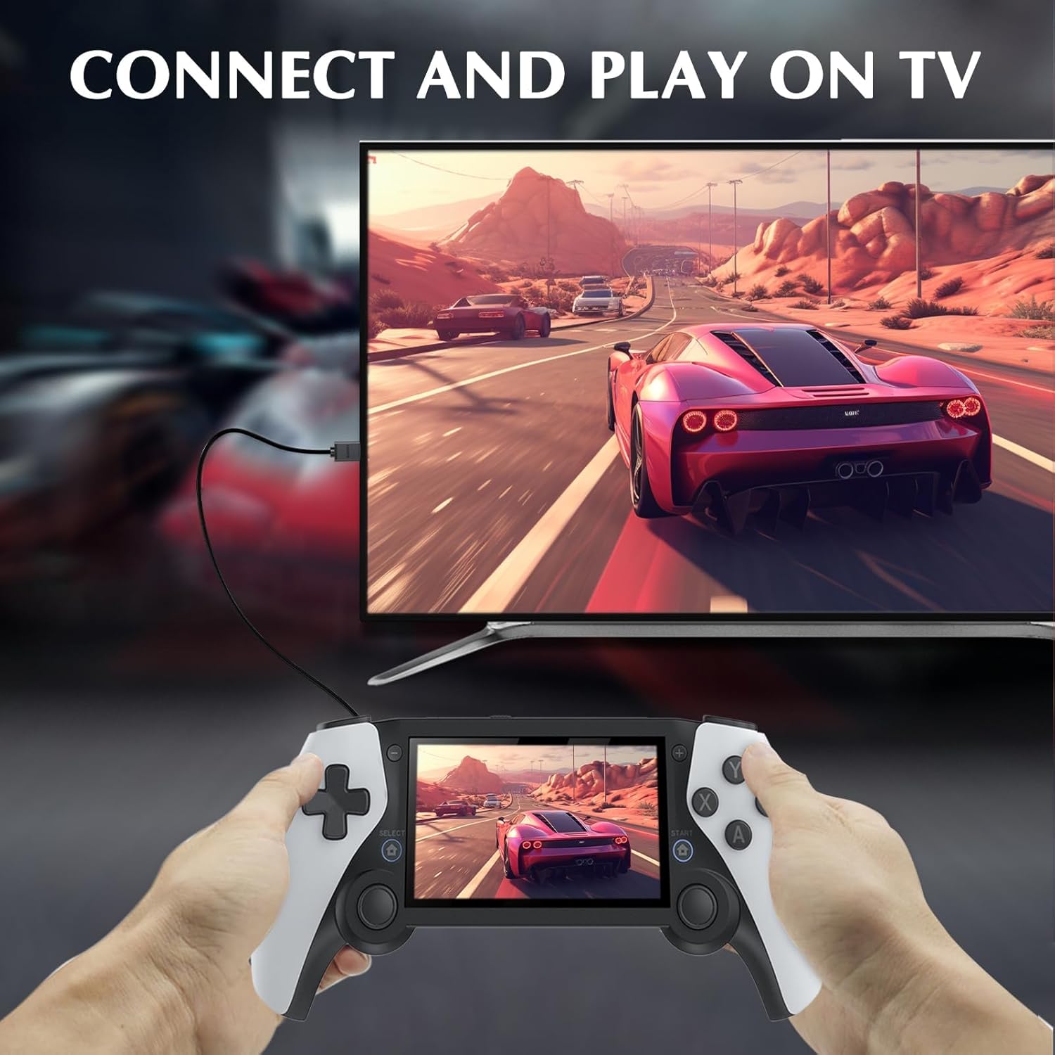 M25 Retro Handheld Game Console - 3D Joystick Game