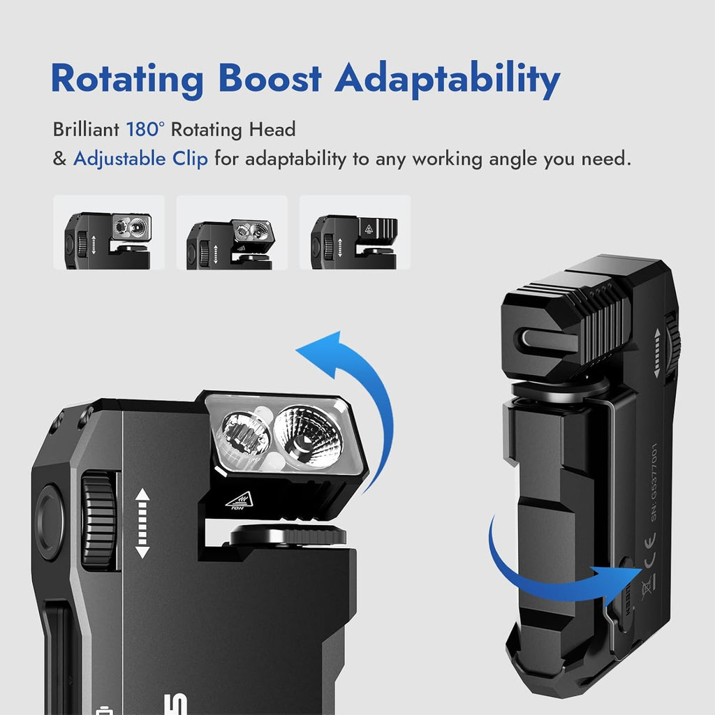 Rechargeable EDC Flashlight