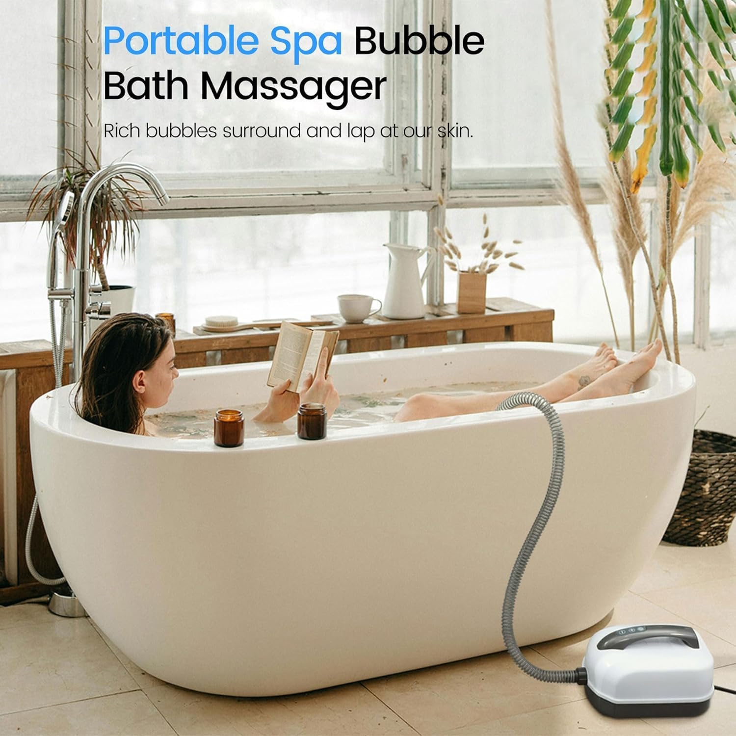 Portable Home surfing massage bath mat SPA hydrotherapy machine