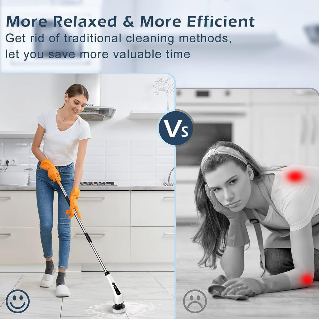 Electric Cleaning Brush Scrubber