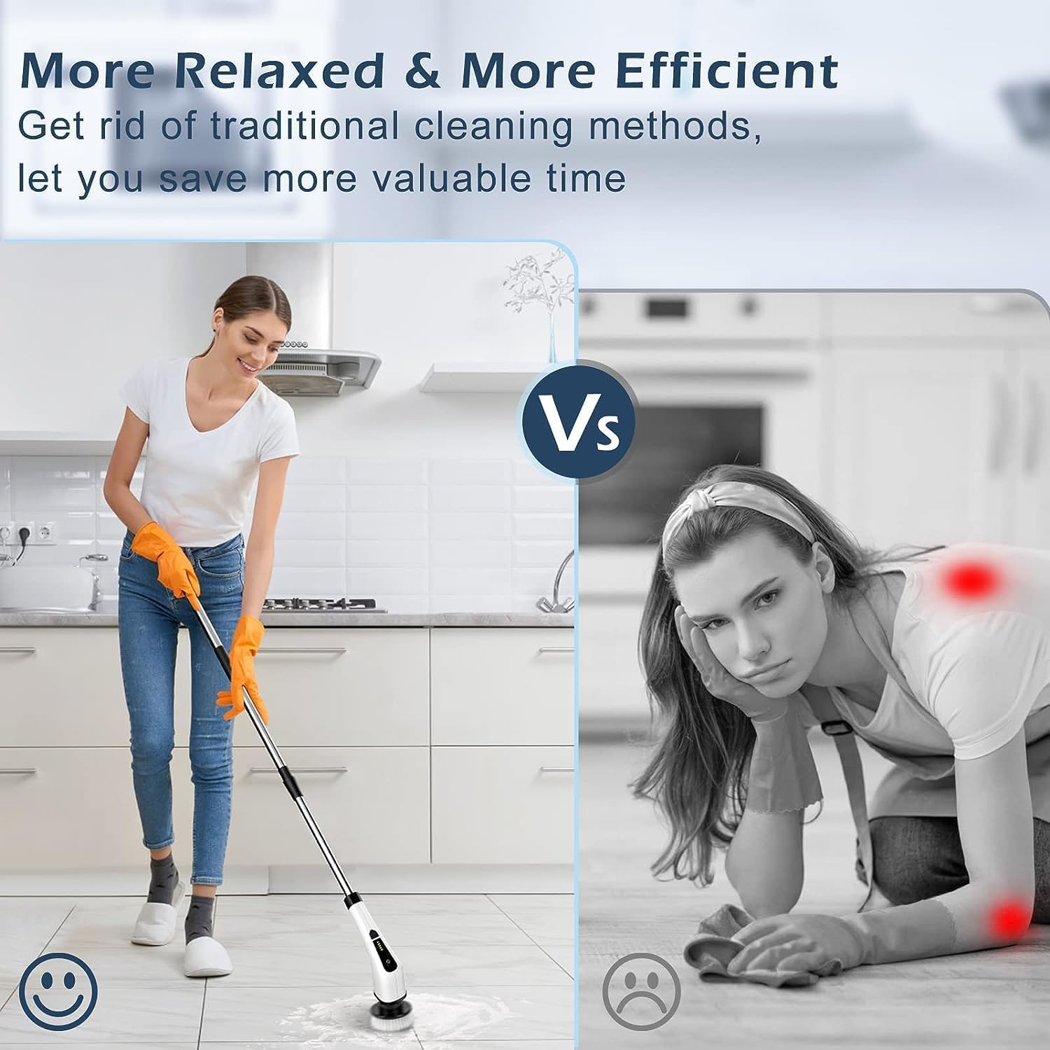 Electric Cleaning Brush Scrubber