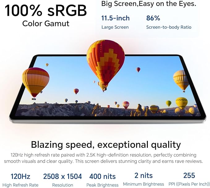 HONOR Pad X9A 8GB 128GB WiFi Tablet