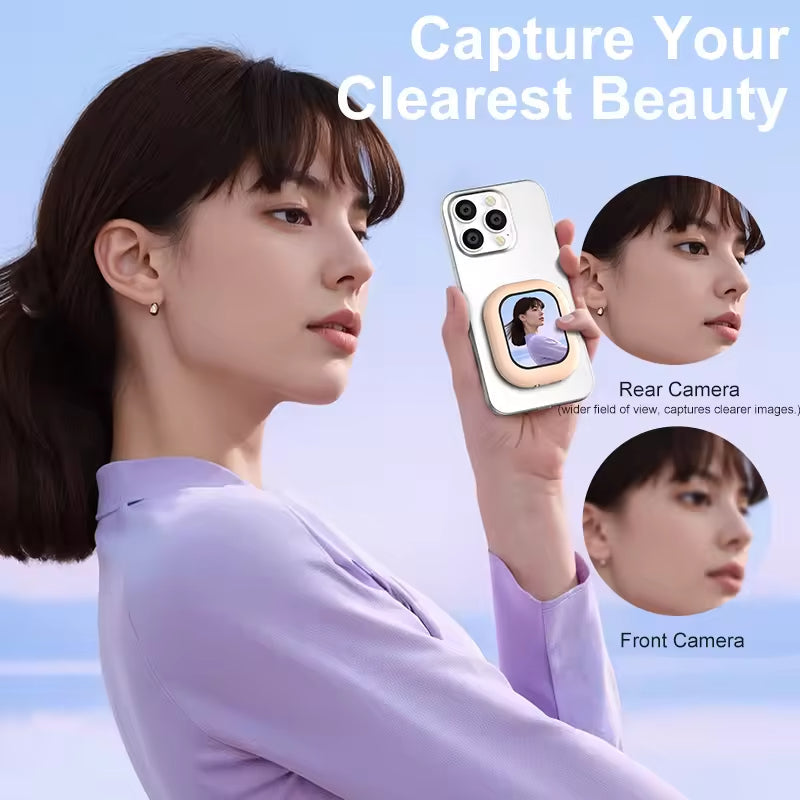 Selfie Monitor Screen with Sound Magnetic Kit Vlog Screen Monitor