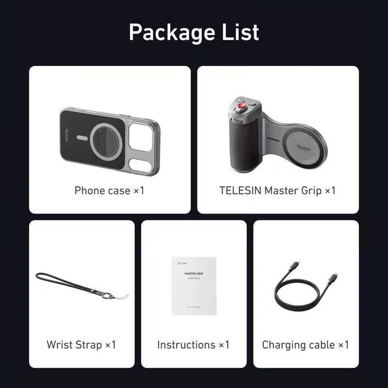 Wireless Qi Charging, Remote Zoom
