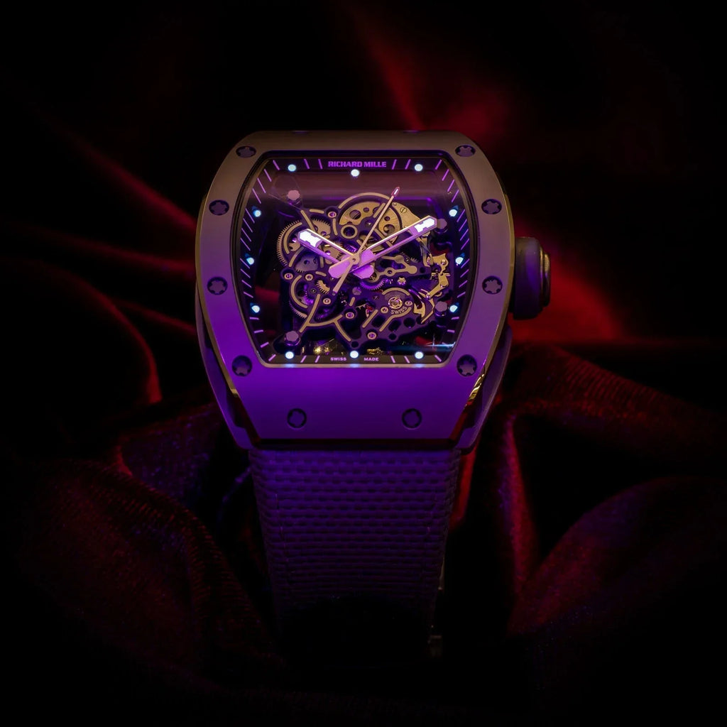 Richard Mille Bubba Watson Black Ceramic Skeleton Dial RM055