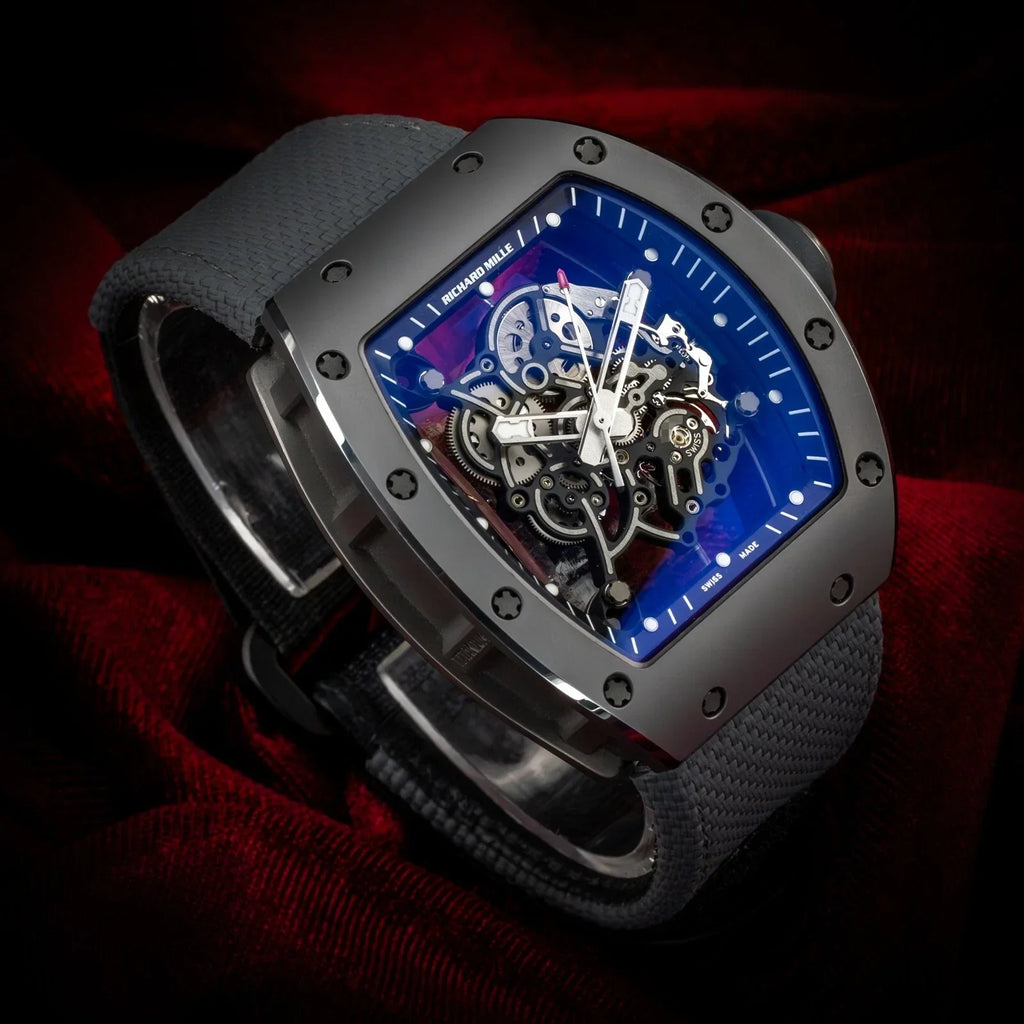 Richard Mille Bubba Watson Black Ceramic Skeleton Dial RM055
